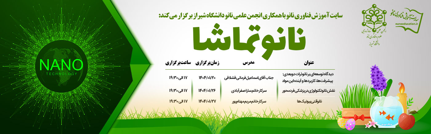 نانوتماشا، با همکاری نهاد ترویجی دانشگاه شیراز