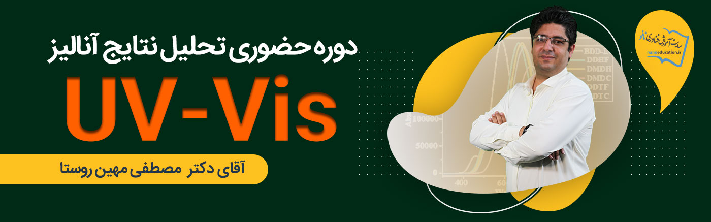 دوره حضوری تحلیل نتایج آنالیز UV-Vis - سری سوم